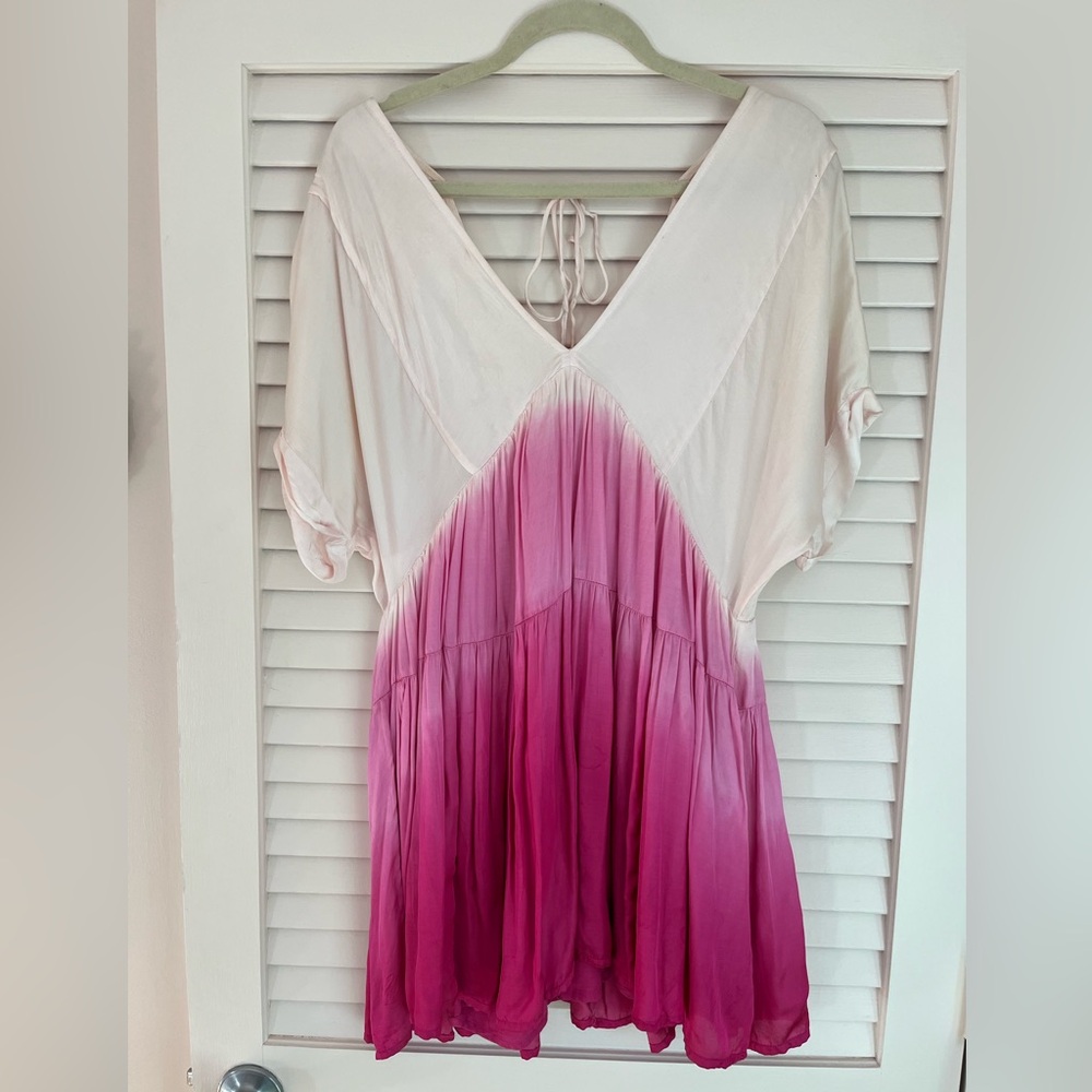 Free People Pink Ombre Dress